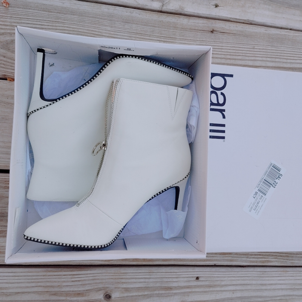 White Boots 3" Heel (booties)